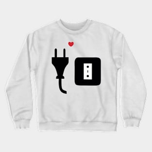 couple goal valentine Crewneck Sweatshirt